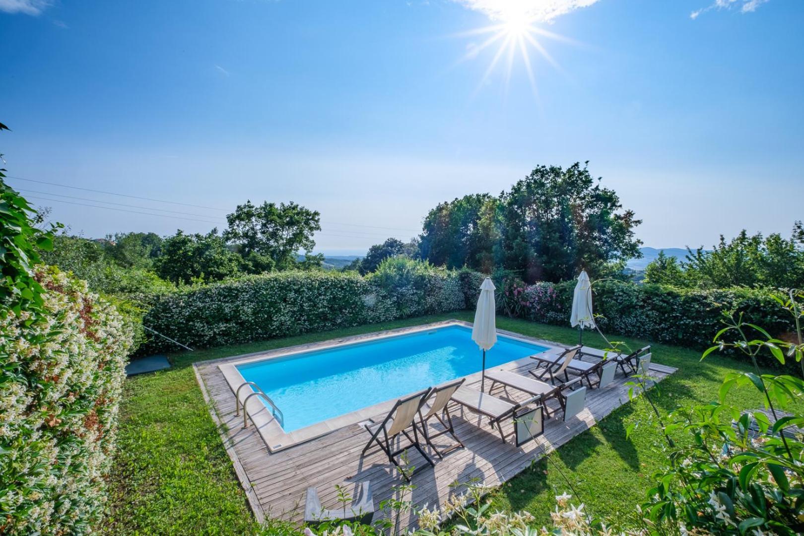 Villa Di Campagna 10 Posti Con Piscina Privata Castellina Marittima Ngoại thất bức ảnh