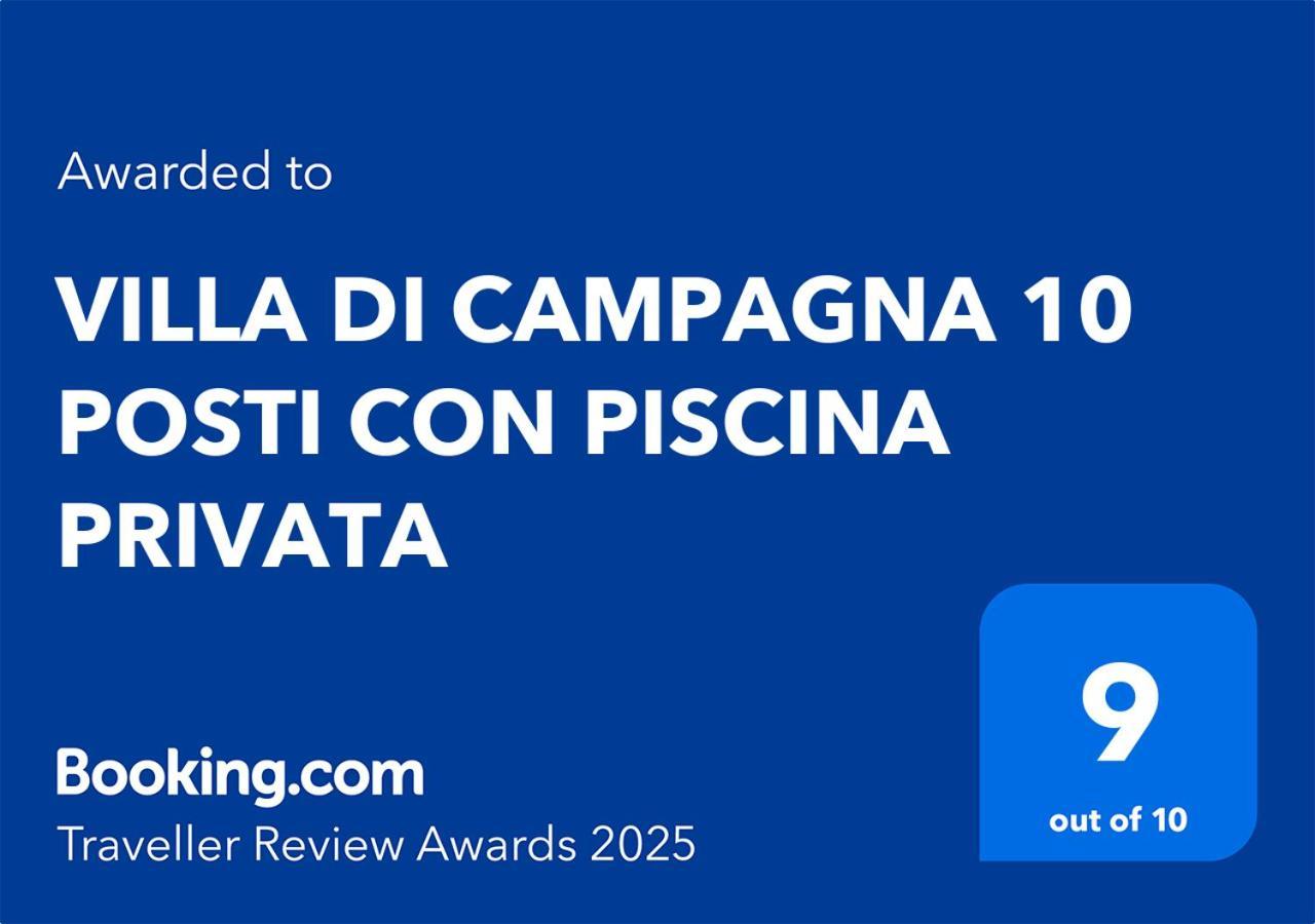 Villa Di Campagna 10 Posti Con Piscina Privata Castellina Marittima Ngoại thất bức ảnh